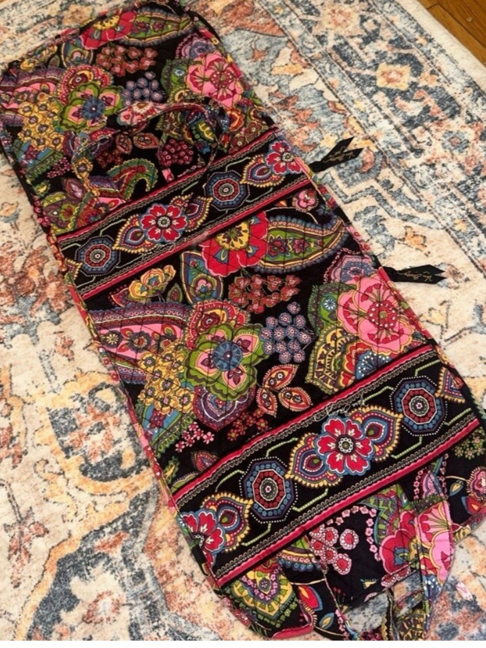Vera Bradley Symphony in Hue Hanging Travel Cosmetic Organizer